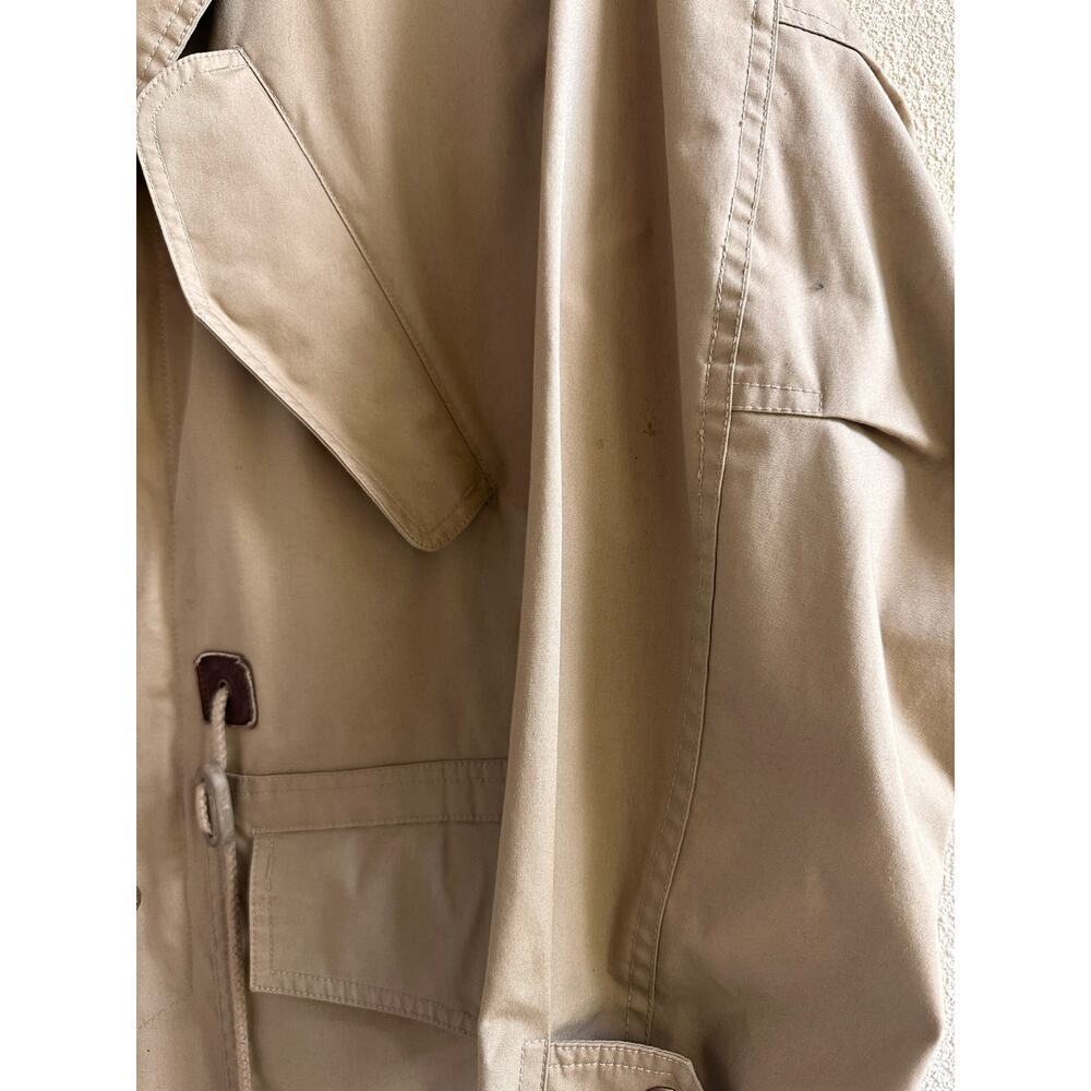 Vintage Banana Republic Safari Trading Co. Leather Collar Jacket - Picture 2 of 6